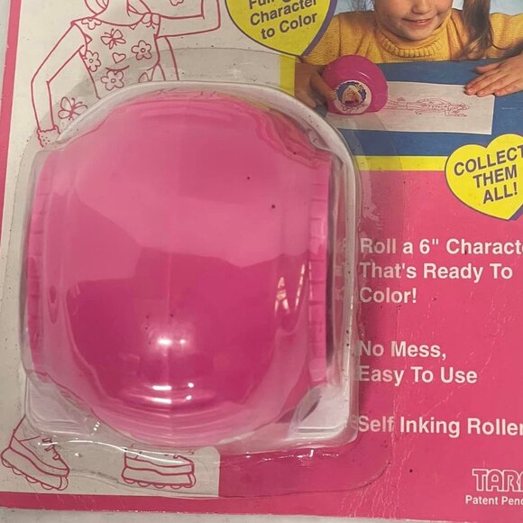 Vtg Barbie Roller Magic -Rubber Stamper New in Sealed Package~MATTEL - Picture 7 of 9